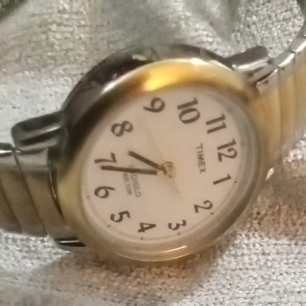 Vintage Timex Two-Tone Indiglo Watch